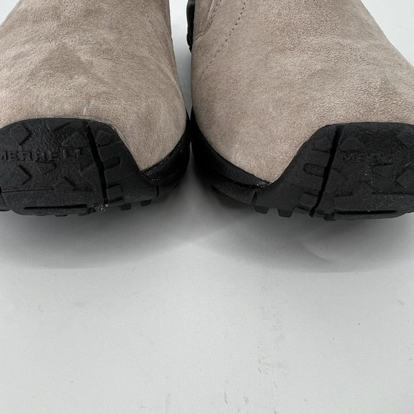 MERRELL JUNGLE MOC MENS Size 10M CLASSIC TAUPE SUEDE SLIP-ON TRAIL SHOE - Picture 3 of 11